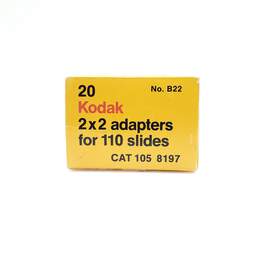 20 x Kodak 2x2 Slide Adapters for 110mm slides #1