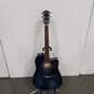 Blue Acoustic Johnson Guitar jg-650-tbl image number 1