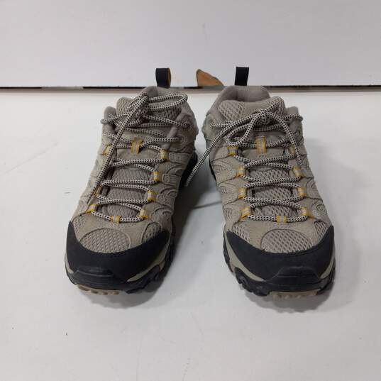 Merrell Taupe Hiking Athletic Sneakers Size 8.5 image number 1