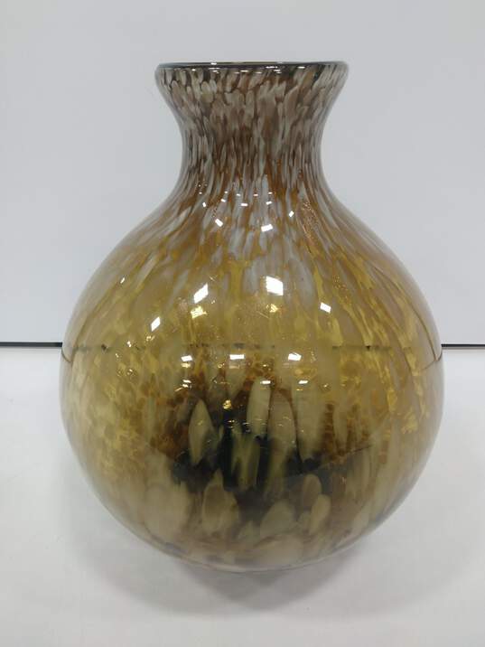 Brown Murano Glass Vase image number 2