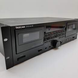 Tascam 202 MK III Double Auto Reverse Cassette Deck with Manual alternative image