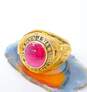 10K Yellow Gold Ruby Class Ring 12.5g image number 2