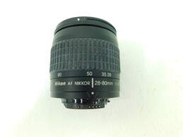Nikon AF Nikkor 28-80mm 1:3.3-5.6 G Lens 58 0.35m 1.15ft alternative image