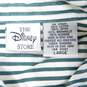 Vintage Disney Store Lady & The Tramp Striped Embroidered Women's Size Large Button-Up Long-Sleeve Shirt image number 5