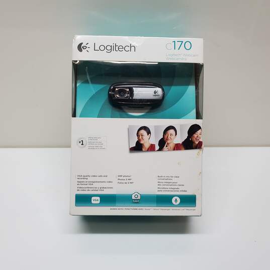Logitech C170 Webcam PC Video Camera Windows Untested For Parts/Repair image number 1