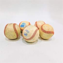 5 Assorted Baseballs alternative image
