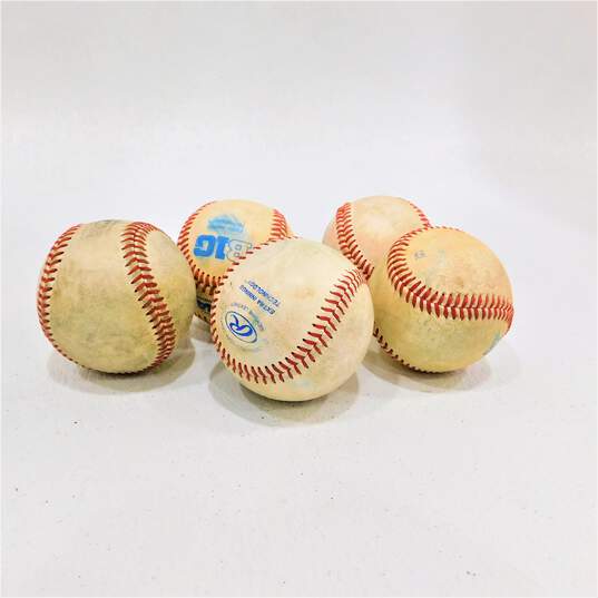 5 Assorted Baseballs image number 2