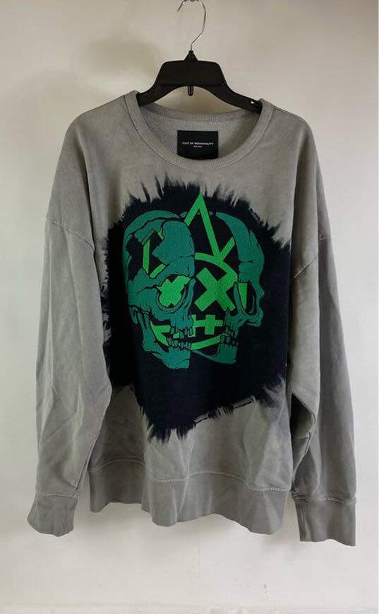Cult of Individuality Gray Long Sleeve - Size XXXL image number 1