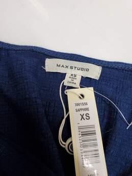 Max Studio Long Sapphire Sleeveless Dress Women's Size XS NWT alternative image