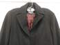 Anne Klein Women's Black Trench Coat Size 6 image number 3
