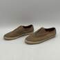 Womens Kerry Gray Leather Lace-Up Low Top Slip-On Flat Sneaker Shoes Size 6.5 image number 4