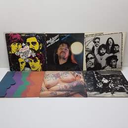 Lot of 6 Vintage Classic Rock Vinyl Records - The Doobie Brother, Supertramp, Allman, Credence Clearwater Revival ++