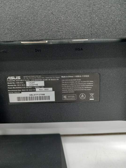 Asus VA247HE 23.8" Widescreen Monitor image number 4