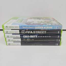Bundle of Five Assorted Xbox 360 Games