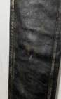 Dsquared2 Black Leather Pants - Size 46 image number 2