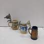 Lot of 11 Assorted Sizes German Beer Steins & Mugs image number 9