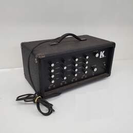 Untested Kustom V PA Amplifier P/R