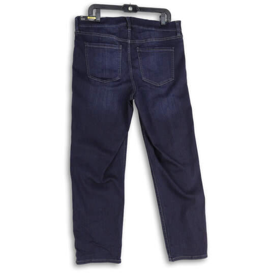 NWT Mens Blue Denim Medium Wash 5-Packet Design Straight Leg Jeans Size 16W image number 2