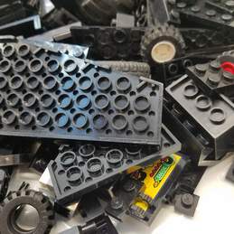 Lego Block ALL BLACK Pieces Lot alternative image