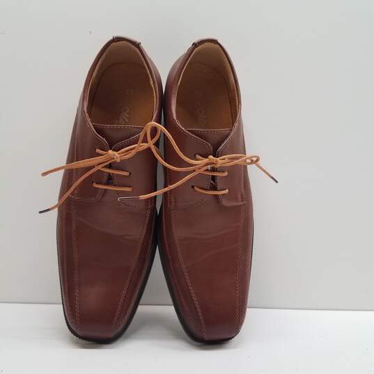 Marco Vitale Derby Dess Shoes Brown Size 8.5 image number 6