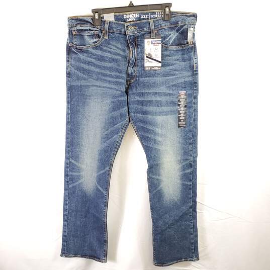 Levi's Men Blue Slim Straight Jeans Sz 38 NWT image number 4