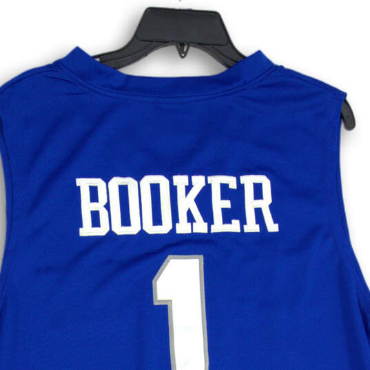 Mens Blue Kentucky Wildcats Devin Booker #1 NBA Pullover Jersey Size XXL image number 4