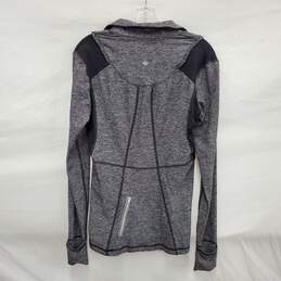 Lululemon Women's Athletica Heather Gray Run Your Heart Out Pullover Size SM alternative image
