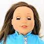 American Girl Doll Brown Eyes & Hair W/ Carrying Bag Pet Party Accessories & Party Craft Book image number 3