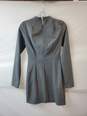 Zara Cut Out Houndstooth Print Mini Dress Size XS image number 2