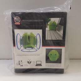 Go Groove Pal Bot Portable Speaker System, Bright Green, 4W RWS, 8W PEAK NIP alternative image