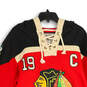 Mens Multicolor Long Sleeve Chicago Blackhawks Pullover Hoodie Size M image number 3