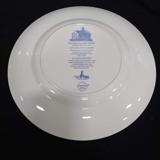 Wedgwood Wheaton College Illinois Decorative Plate image number 2