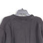Mens Black Knitted V-Neck Long Sleeve Pullover Sweater Size XL R image number 4
