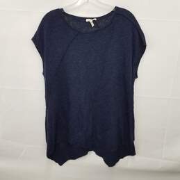 Eileen Fisher Asymmetrical Linen Sweater Size M