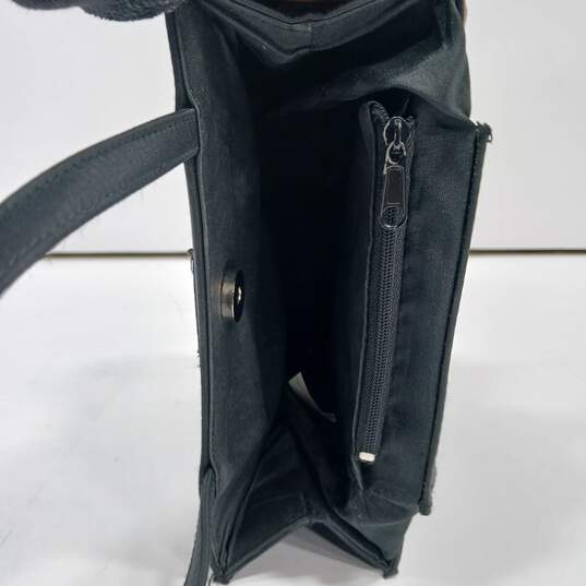 Vintage Kate Spade Black Nylon Y2K Handbag image number 4
