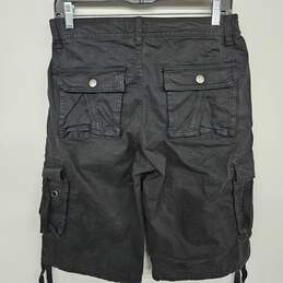 Ochenta Black Cargo Shorts alternative image