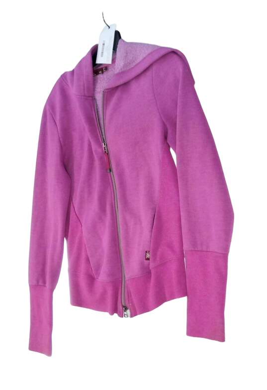 Prana Women's Purple Long Sleeve Pockets Casual Full Zip Hoodie Size XS image number 3