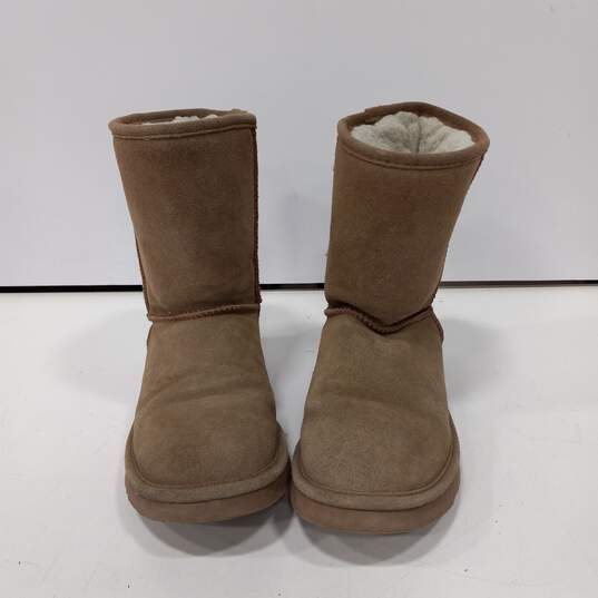 Emma Unisex Tan Booties Size 7/8 image number 2