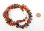 Artisan Chunky Amber Statement Necklace 45.9g image number 5