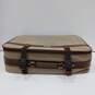 Vintage Samsonite Woven Suitcase w/Wheels image number 3