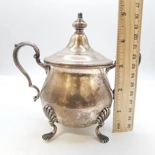 Fisher Sterling Silver Footed Teapot 5.5in 204g image number 1