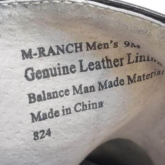 Steve Madden Black Leather Lining Men's Loafer Size 9 image number 8