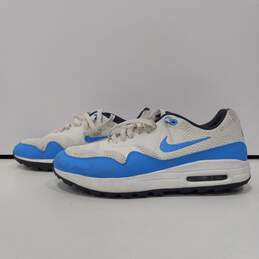 Air Max 1 G Men's Blue & White Golf Shoes Size 11 alternative image