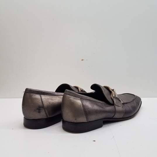 Donald J Pliner Miles Leather Horsebit Loafers Men's Size 10M image number 4