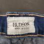 Hudson Women Blue Distressed Jeans Sz 24 image number 3