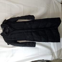 1 Madison Luxe Outerwear Black Size S Polyester Rain Jacket