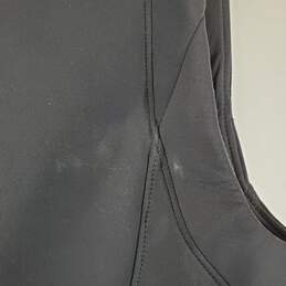 Lululemon Unisex Black Hooded Half Zip Vest Sz 6 alternative image