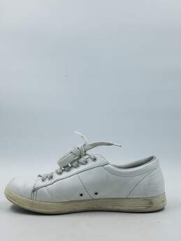 Authentic Prada White Low Sneakers M 9.5 alternative image