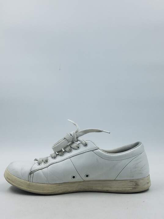 Authentic Prada White Low Sneakers M 9.5 image number 2