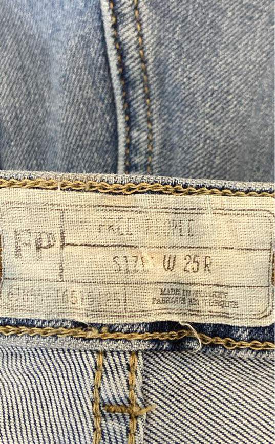 Free People Blue Jeans - Size 25R image number 3